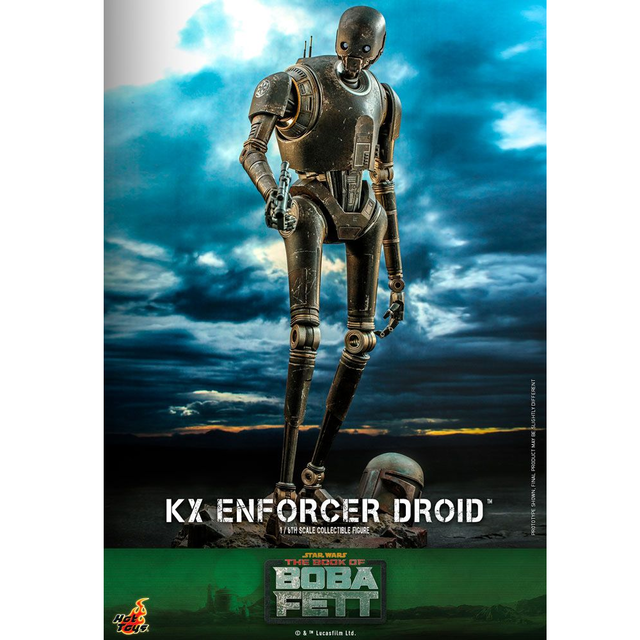 Star Wars: The Book of Boba Fett Action Figure 1/6 KX Enforcer Droid 36cm