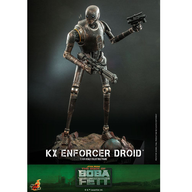Star Wars: The Book of Boba Fett Action Figure 1/6 KX Enforcer Droid 36cm