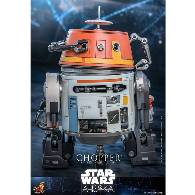 Star Wars: Ahsoka Action Figure 1/6 Chopper 18cm