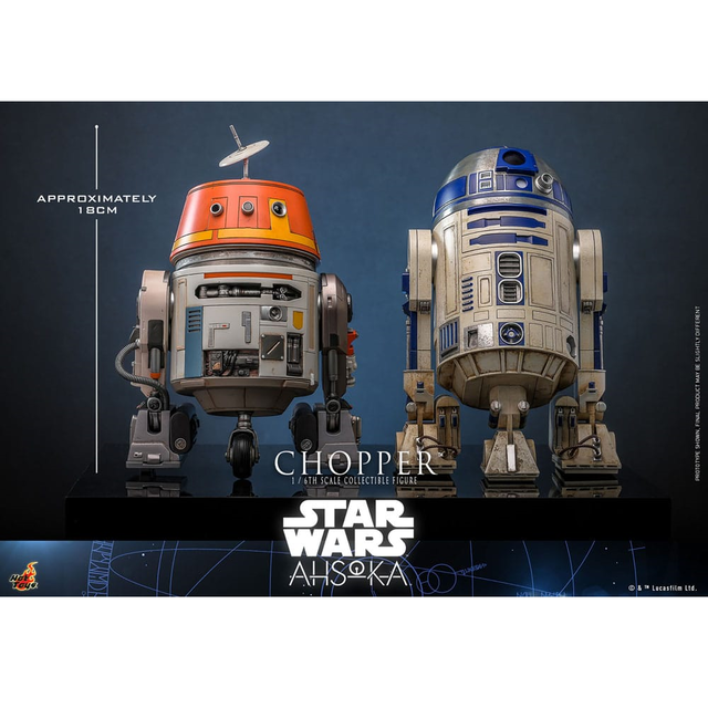 Star Wars: Ahsoka Action Figure 1/6 Chopper 18cm
