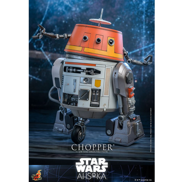 Star Wars: Ahsoka Action Figure 1/6 Chopper 18cm