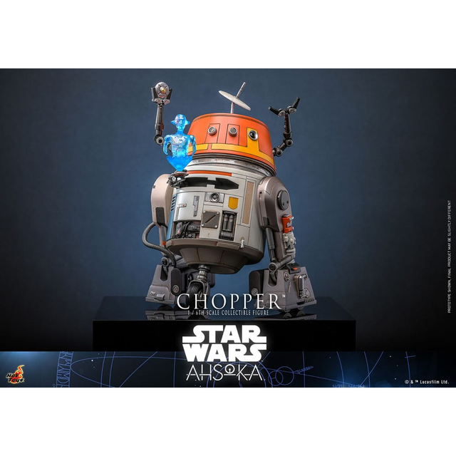 Star Wars: Ahsoka Action Figure 1/6 Chopper 18cm