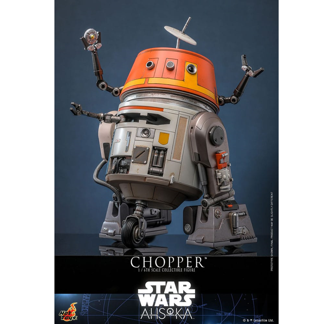 Star Wars: Ahsoka Action Figure 1/6 Chopper 18cm