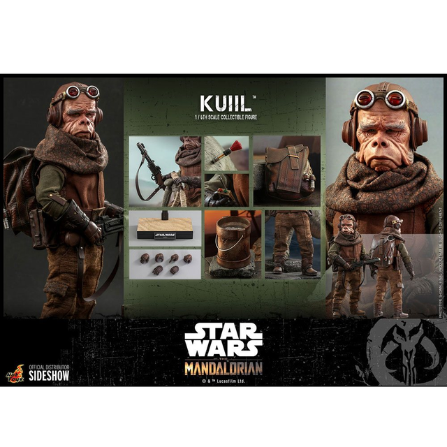 Star Wars The Mandalorian Action Figure 1/6 Kuiil 25cm Star Wars The Mandalorian Action Figure 1/6 Kuiil 25cm