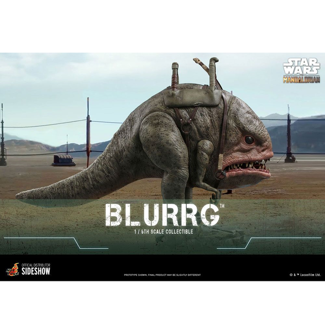 Star Wars The Mandalorian Action Figure 1/6 Blurrg 37cm