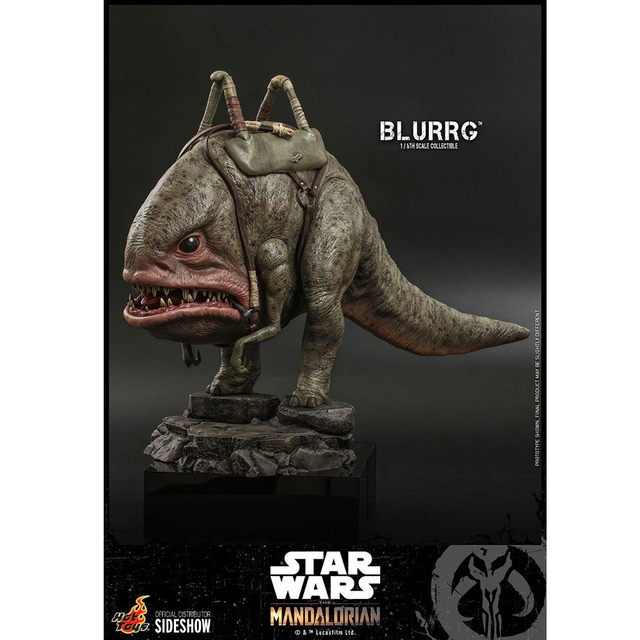 Star Wars The Mandalorian Action Figure 1/6 Blurrg 37cm