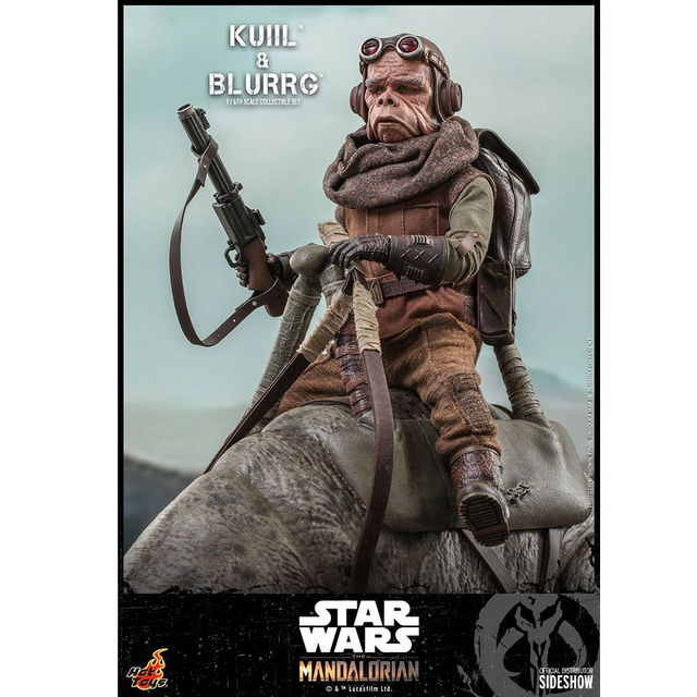 Star Wars The Mandalorian Action Figure 2-Pack 1/6 Kuiil & Blurrg 37cm Star Wars The Mandalorian Action Figure 2-Pack 1/6 Kuiil & Blurrg 37cm