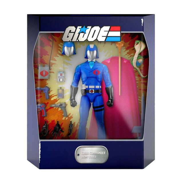 .I. Joe Ultimates Action Figure Cobra Commander 18cm .I. Joe Ultimates Action Figure Cobra Commander 18cm