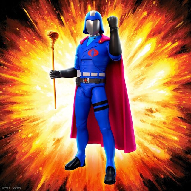 .I. Joe Ultimates Action Figure Cobra Commander 18cm .I. Joe Ultimates Action Figure Cobra Commander 18cm