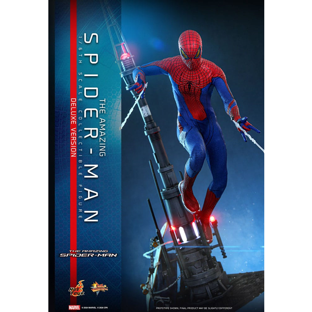 The Amazing Spider-Man Movie Masterpiece Action Figure 1/6 Spider-Man (Deluxe Version) 30cm The Amazing Spider-Man Movie Masterpiece Action Figure 1/6 Spider-Man (Deluxe Version) 30cm
