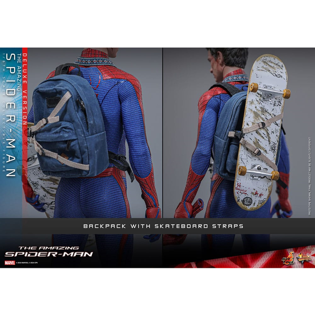 The Amazing Spider-Man Movie Masterpiece Action Figure 1/6 Spider-Man (Deluxe Version) 30cm The Amazing Spider-Man Movie Masterpiece Action Figure 1/6 Spider-Man (Deluxe Version) 30cm