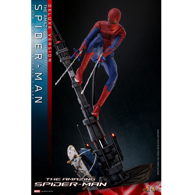 The Amazing Spider-Man Movie Masterpiece Action Figure 1/6 Spider-Man (Deluxe Version) 30cm The Amazing Spider-Man Movie Masterpiece Action Figure 1/6 Spider-Man (Deluxe Version) 30cm