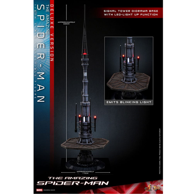 The Amazing Spider-Man Movie Masterpiece Action Figure 1/6 Spider-Man (Deluxe Version) 30cm The Amazing Spider-Man Movie Masterpiece Action Figure 1/6 Spider-Man (Deluxe Version) 30cm