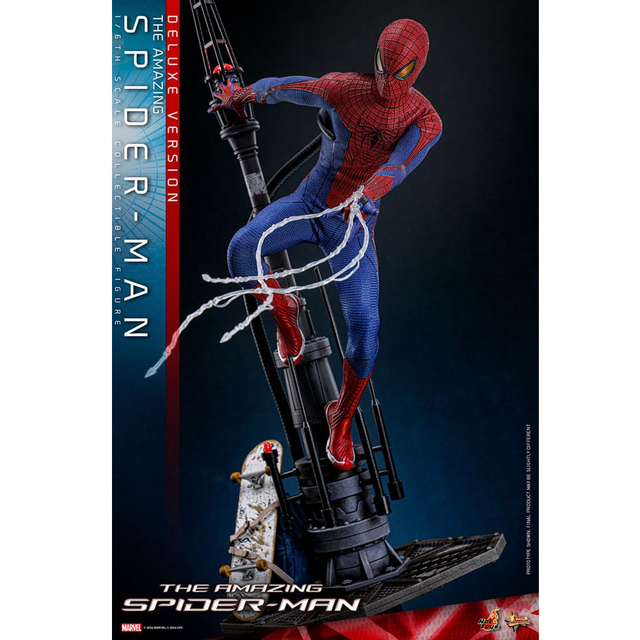 The Amazing Spider-Man Movie Masterpiece Action Figure 1/6 Spider-Man (Deluxe Version) 30cm The Amazing Spider-Man Movie Masterpiece Action Figure 1/6 Spider-Man (Deluxe Version) 30cm