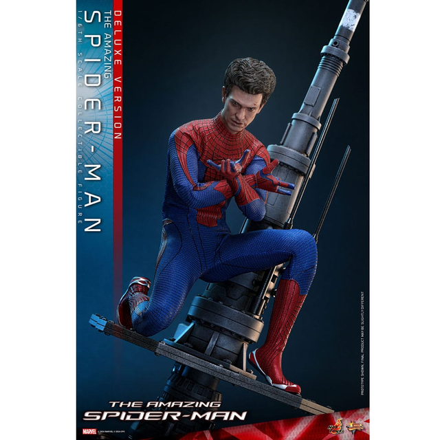 The Amazing Spider-Man Movie Masterpiece Action Figure 1/6 Spider-Man (Deluxe Version) 30cm The Amazing Spider-Man Movie Masterpiece Action Figure 1/6 Spider-Man (Deluxe Version) 30cm