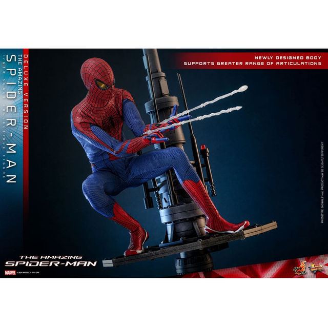 The Amazing Spider-Man Movie Masterpiece Action Figure 1/6 Spider-Man (Deluxe Version) 30cm The Amazing Spider-Man Movie Masterpiece Action Figure 1/6 Spider-Man (Deluxe Version) 30cm