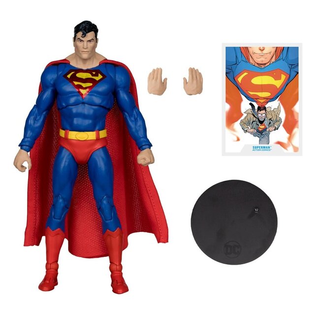 DC Multiverse Action Figure Superman (Action Comics) (Gold Label) 18cm