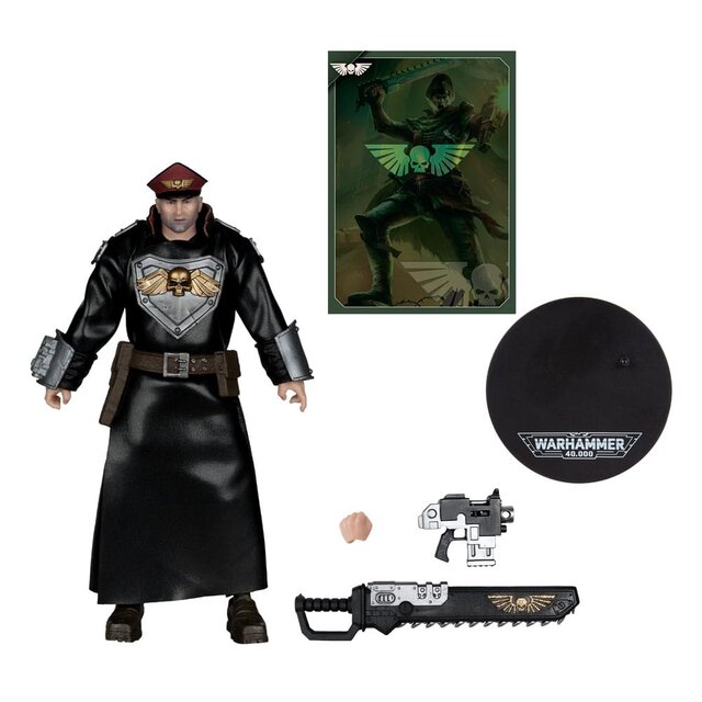 Warhammer 40k Action Figure Commissar (Astra Militarum) 18cm