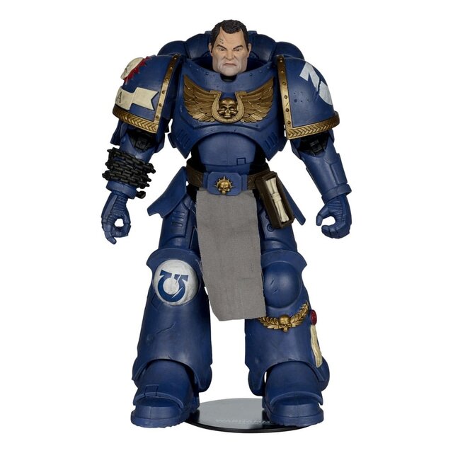 Warhammer 40k Action Figure Ultramarines Lieutenant Titus 18cm