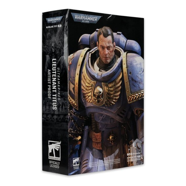 Warhammer 40k Action Figure Ultramarines Lieutenant Titus Artist Proof 18cm Warhammer 40k Action Figure Ultramarines Lieutenant Titus Artist Proof 18cm
