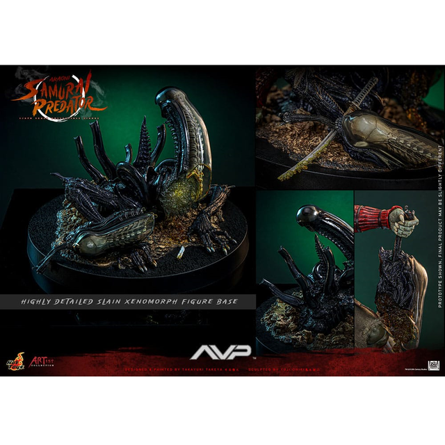 Alien vs. Predator Artist Collection Action Figure 1/6 Akaoni Samurai Predator 35cm