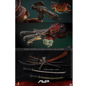 Alien vs. Predator Artist Collection Action Figure 1/6 Akaoni Samurai Predator 35cm