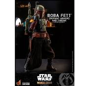 Star Wars The Mandalorian Action Figure 1/6 Boba Fett (Repaint Armor) and Throne 30cm