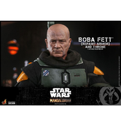 Star Wars The Mandalorian Action Figure 1/6 Boba Fett (Repaint Armor) and Throne 30cm