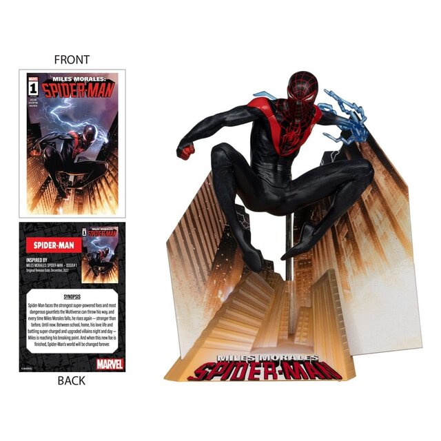 Marvel Collection PVC Statue 1/10 Spider-Man (Miles Morales: Spider-Man #1) 13cm Marvel Collection PVC Statue 1/10 Spider-Man (Miles Morales: Spider-Man #1) 13cm