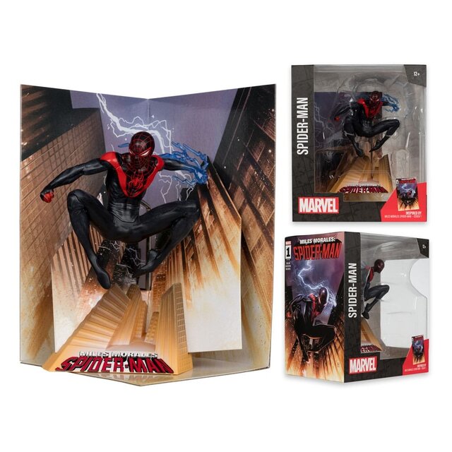 Marvel Collection PVC Statue 1/10 Spider-Man (Miles Morales: Spider-Man #1) 13cm Marvel Collection PVC Statue 1/10 Spider-Man (Miles Morales: Spider-Man #1) 13cm