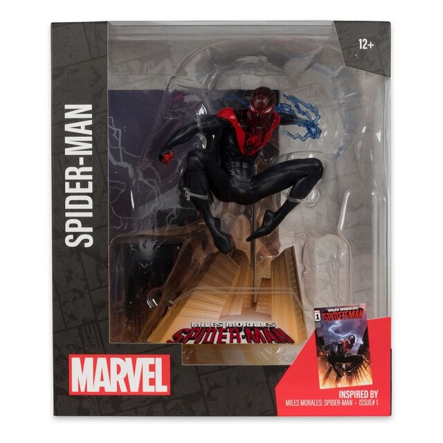 Marvel Collection PVC Statue 1/10 Spider-Man (Miles Morales: Spider-Man #1) 13cm Marvel Collection PVC Statue 1/10 Spider-Man (Miles Morales: Spider-Man #1) 13cm