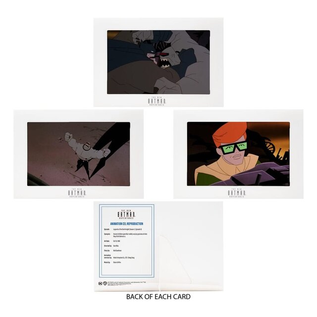 The New Batman Adventures DC Direct Action Figure 3-Pack Legends of the Dark Knight (Gold Label) 13cm