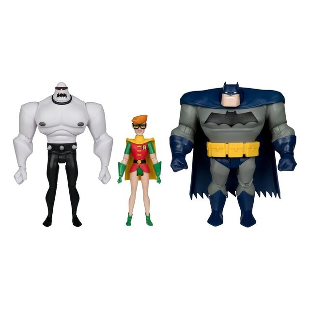 The New Batman Adventures DC Direct Action Figure 3-Pack Legends of the Dark Knight (Gold Label) 13cm