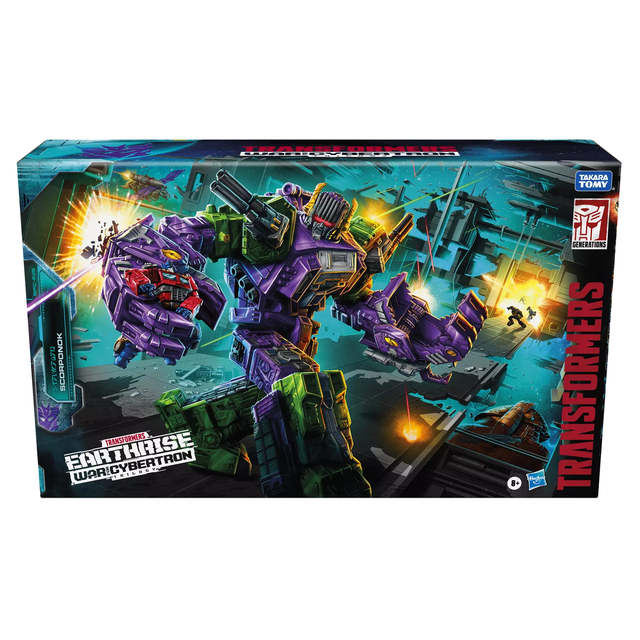 Transformers Generations War for Cybertron: Earthrise Titan Class Action Figure Scorponok 53cm