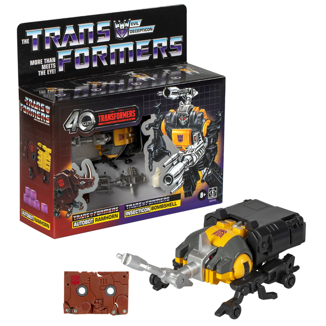 Transformers Retro 40th Anniversary: G1 Bombshell & Ramhorn Transformers Retro 40th Anniversary: G1 Bombshell & Ramhorn