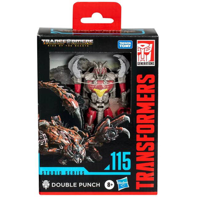 Transformers: Rise of the Beasts Studio Series 94 Deluxe Class 115 Double Punch 11,5cm