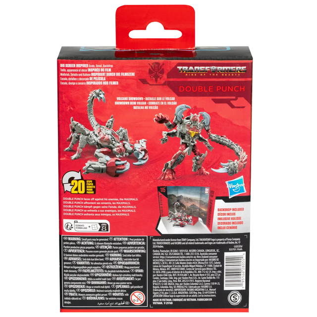 Transformers: Rise of the Beasts Studio Series 94 Deluxe Class 115 Double Punch 11,5cm