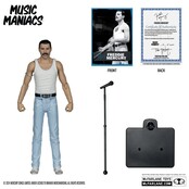 Metal Music Maniacs Action Figure Freddie Mercury 15cm