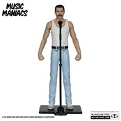 Metal Music Maniacs Action Figure Freddie Mercury 15cm