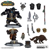 Word of Warcraft PVC Statue 2-Pack 1/12 Dwarf Hunter: Beast Master & Pandaren: Monk (Gold Label) 15cm