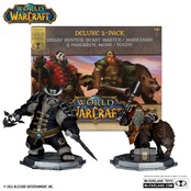 Word of Warcraft PVC Statue 2-Pack 1/12 Dwarf Hunter: Beast Master & Pandaren: Monk (Gold Label) 15cm