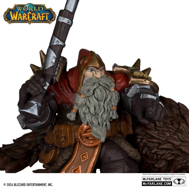 Word of Warcraft PVC Statue 2-Pack 1/12 Dwarf Hunter: Beast Master & Pandaren: Monk (Gold Label) 15cm