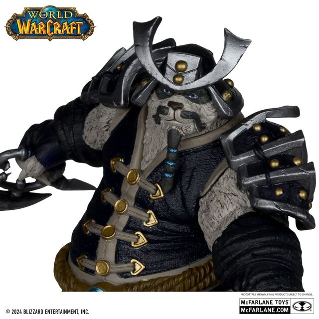 Word of Warcraft PVC Statue 2-Pack 1/12 Dwarf Hunter: Beast Master & Pandaren: Monk (Gold Label) 15cm