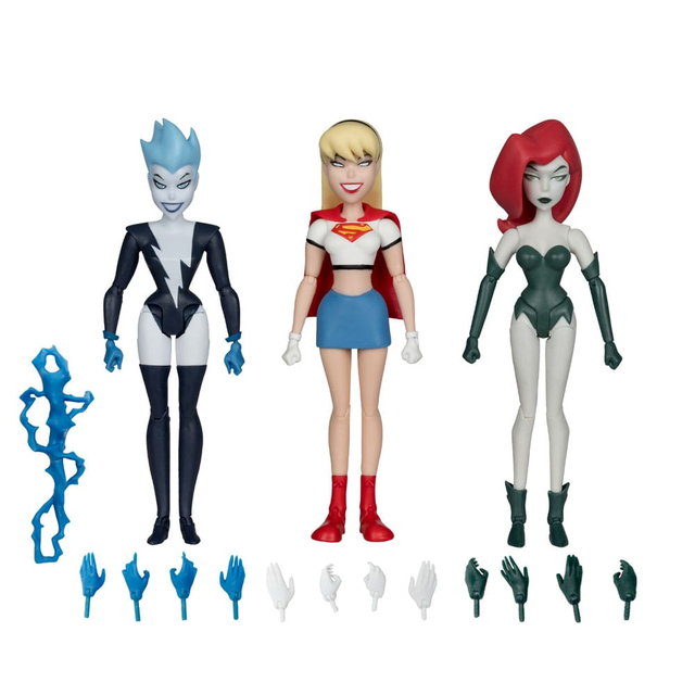 The New Batman Adventures DC Direct Action Figure 3-Pack Girls Night Out (Gold Label) 15cm