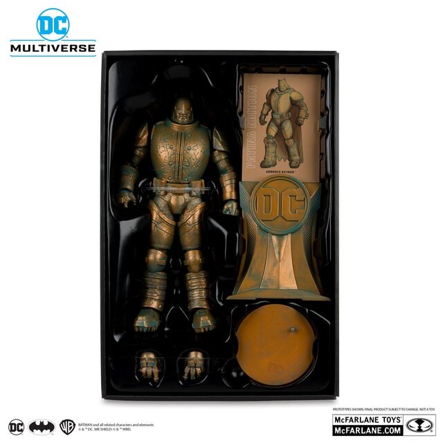 DC Multiverse Action Figure Armored Batman (Batman: The Dark Knight Returns) Patina Edition (Gold Label) 18cm DC Multiverse Action Figure Armored Batman (Batman: The Dark Knight Returns) Patina Edition (Gold Label) 18cm