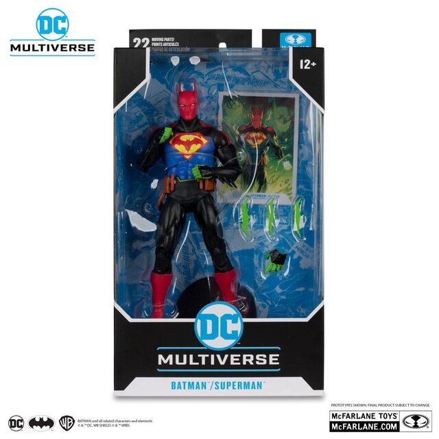 DC Multiverse Batman/Superman Fusion (Batman/Superman: World's Finest) 18cm