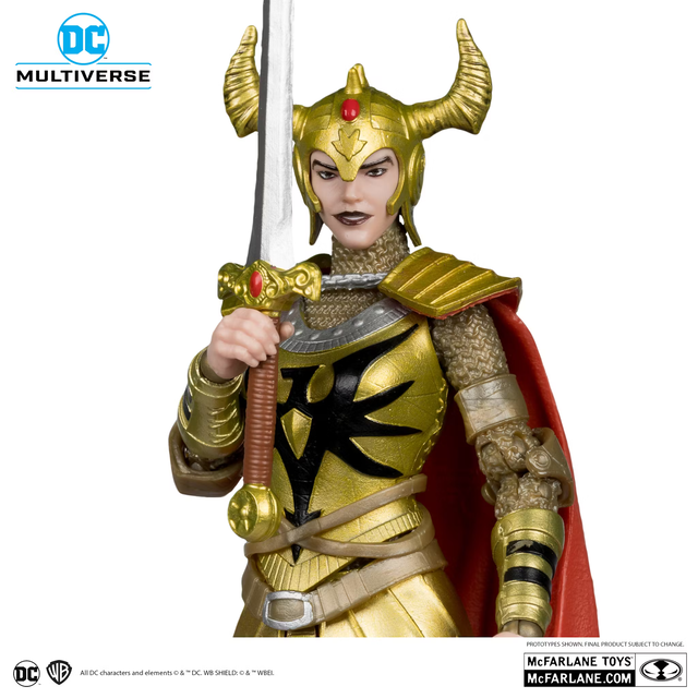 DC Multiverse Shining Knight (Seven Soldiers of Victory) Platinum Edition 18cm