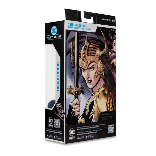 DC Multiverse Shining Knight (Seven Soldiers of Victory) Platinum Edition 18cm
