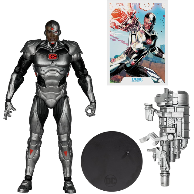 DC Multiverse Cyborg (DC Rebirth) Action Figure 18cm
