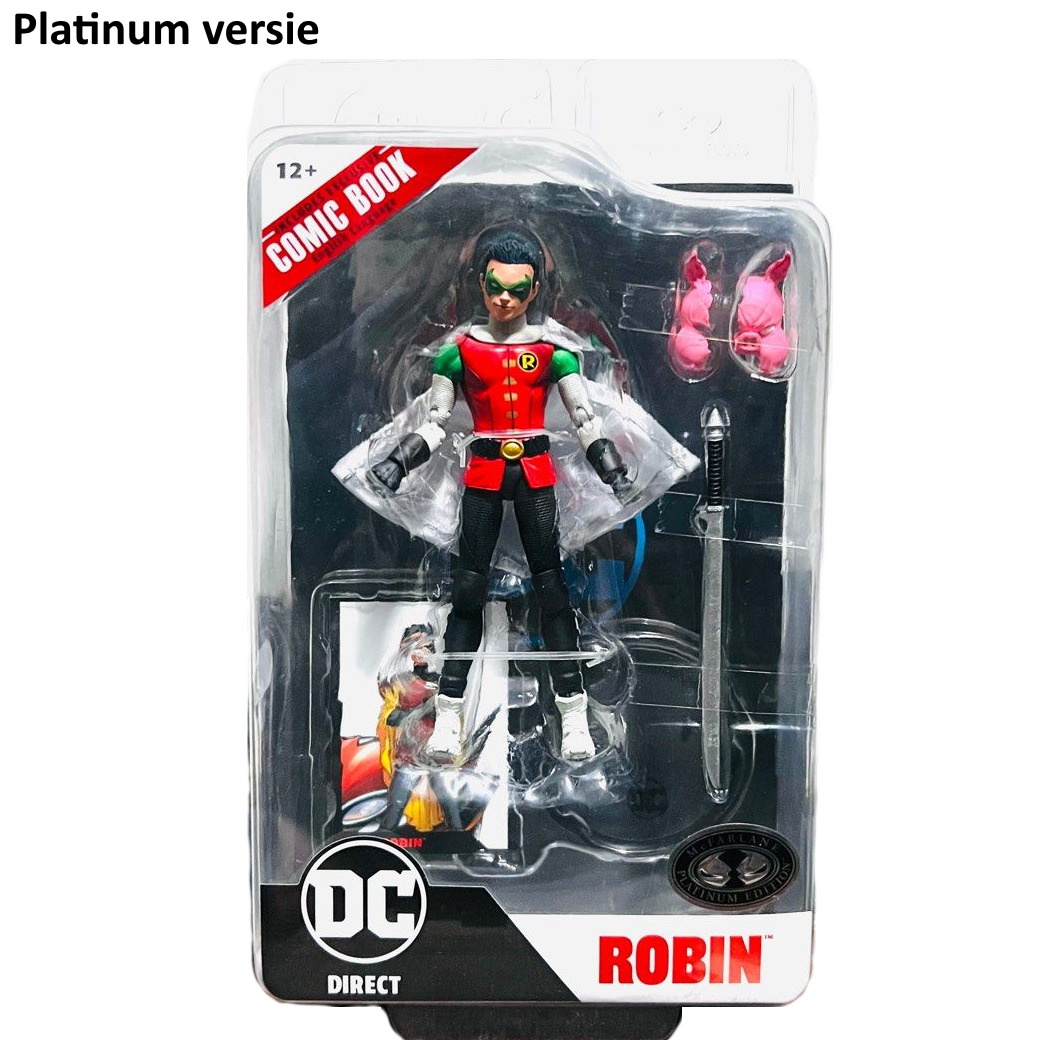 McFarlane Page Punchers Robin (Damian Wayne) afbeelding